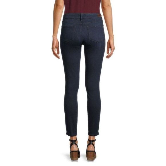 Paige Denim Verdugo Ankle Jeans In Dark Wash - Picture 2 of 7